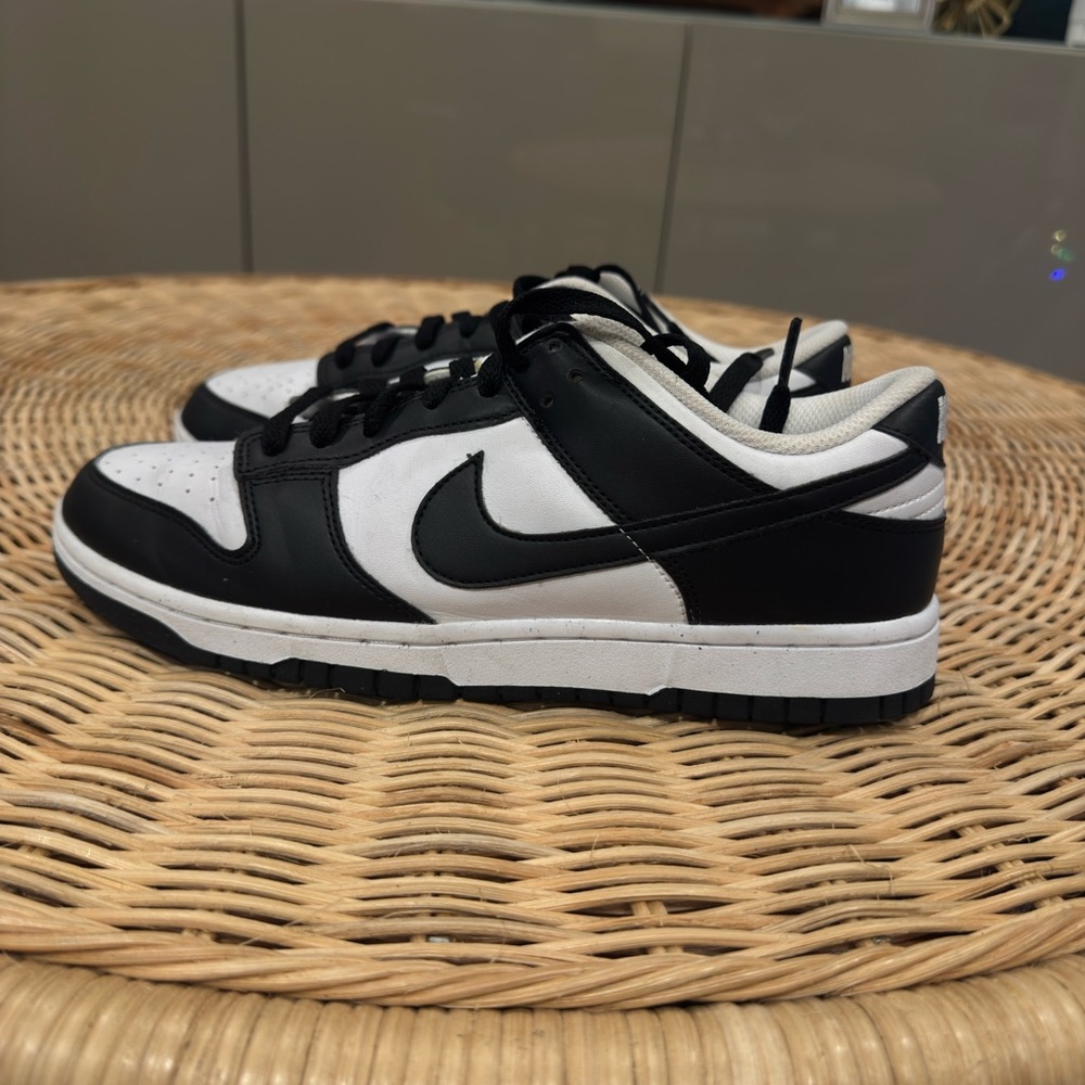Nike Black and White Jordan low panda dunks